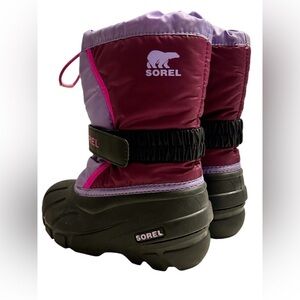 Sorel girls youth boots size 12